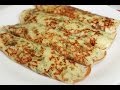 Сырные блинчики с зеленью. (Cheese pancakes)