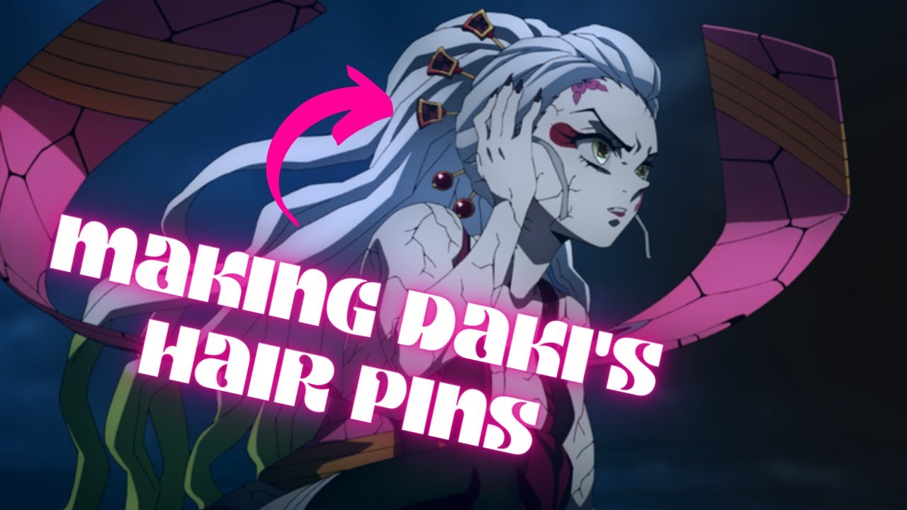 Making Daki's Hair Pins