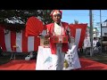 茨城県民の歌 歌詞付き。 日本の伝統的大道芸。 2【4K】