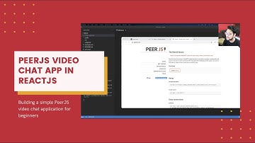 PeerJS | Building a simple video chat app in ReactJS | Manoj Singh Negi