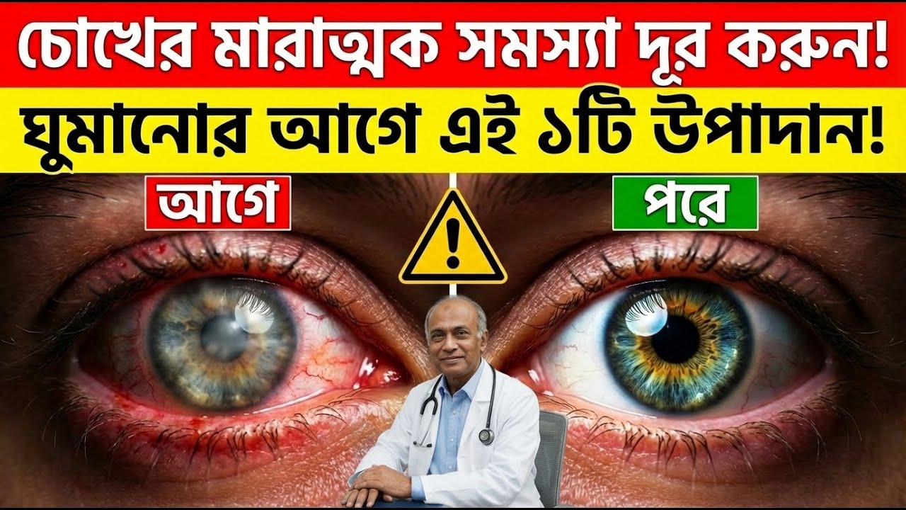 বয়স বাড়ার সাথে সাথে চোখের ক্ষয় হওয়াটা কি অবশ্যম্ভাবী একদমই না!