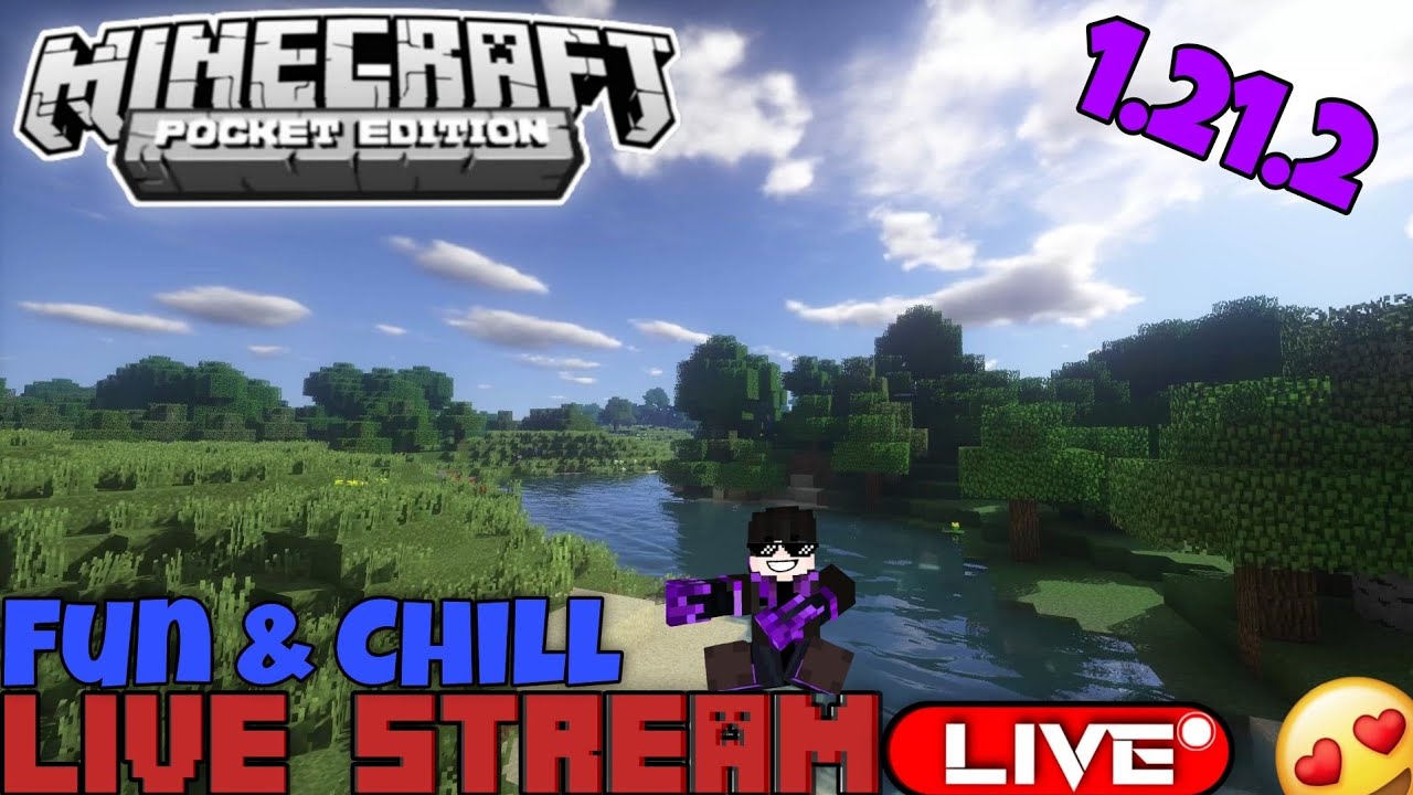 Minecraft Mcpe Live stream! - YouTube