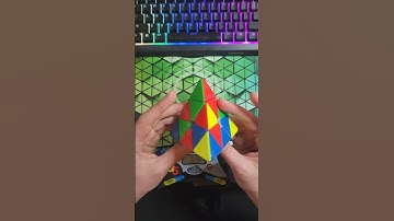 Pyraminx Solve of the Day 4/11 - 1.76 #rubikscube #pyraminx #cubing #puzzle #shorts