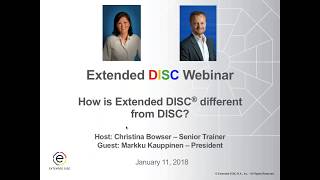 How is Extended DISC Different from DISC?