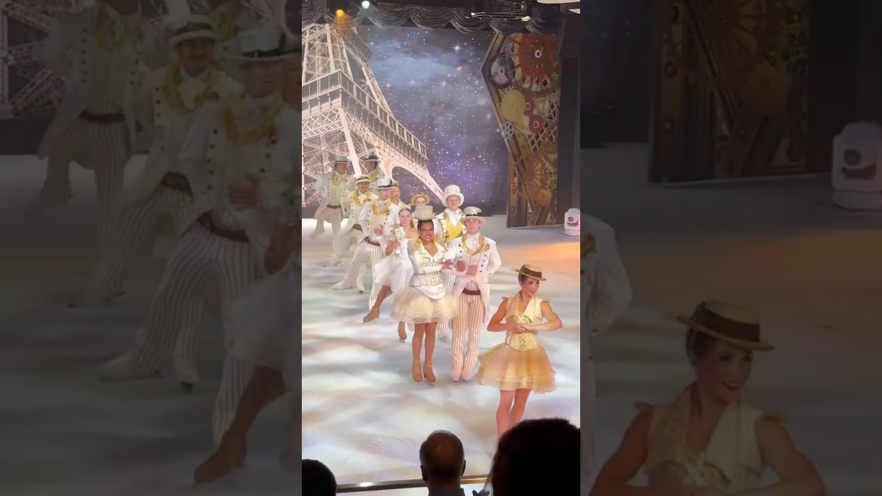#shorts Ice Show on Harmony of the Seas cruise ship! #iceshow, #cruiseship, #royalcaribbean
