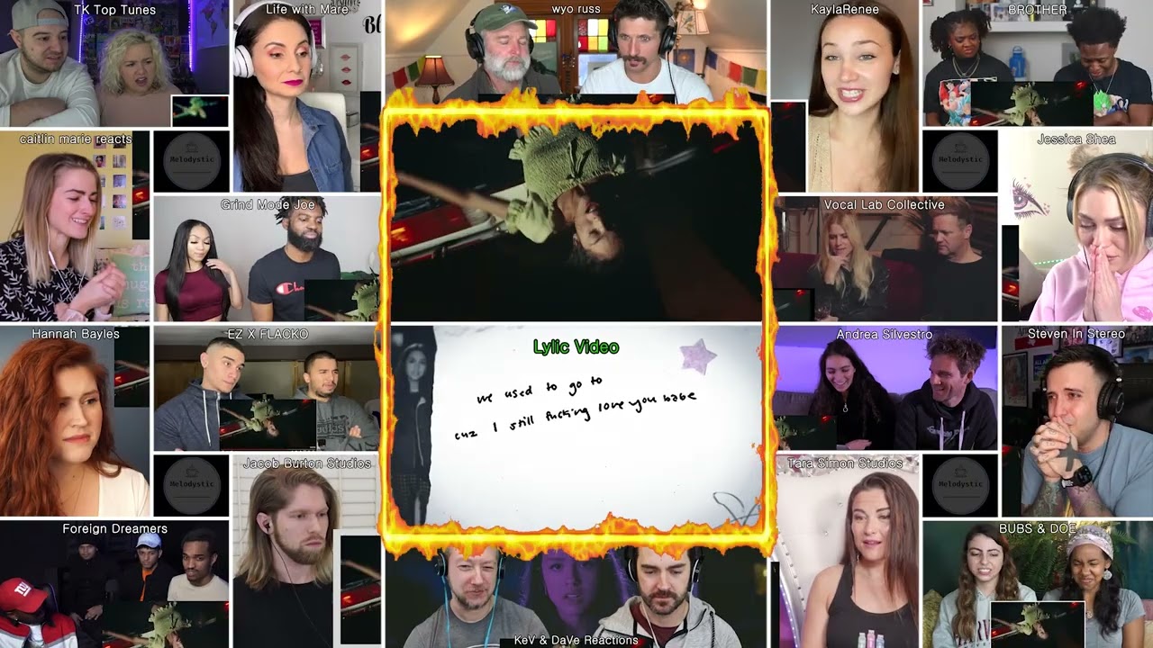 Olivia Rodrigo - Drivers License MV [ reaction mashup ]