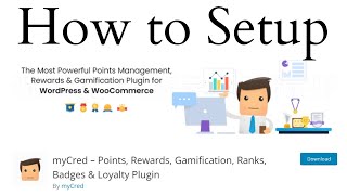 How to Setup myCred – Points, Rewards, Gamification, Ranks, Badges & Loyalty Plugin