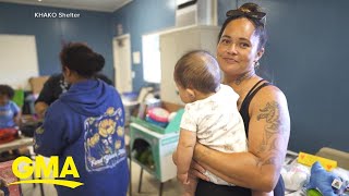 Maui shelter workers detail Lahaina evacuations l GMA