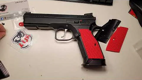 Installing LOK Grips on a CZ Shadow 2