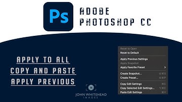 3 Simple Adobe Camera Raw/Photoshop Ways to Speed up Repetitive Workflow