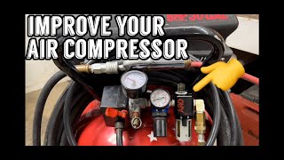 In Line Lubricator / Oiler Install On Air Compressor - Homeowner How To