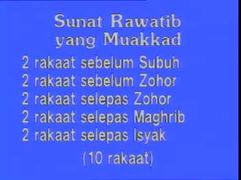 Bahagian solat sunat rawatib