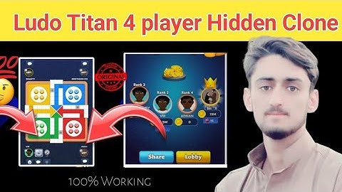 Ludo Titan 4 player hidden clone | 4 player hideen clone | Ludo titan cp trick
