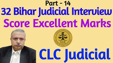 32 Bihar J Mock Interview Part 14