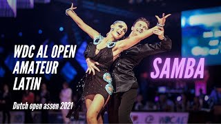 WDC AL Amateur LAT | Samba QF |  Dutch Open Assen 2021