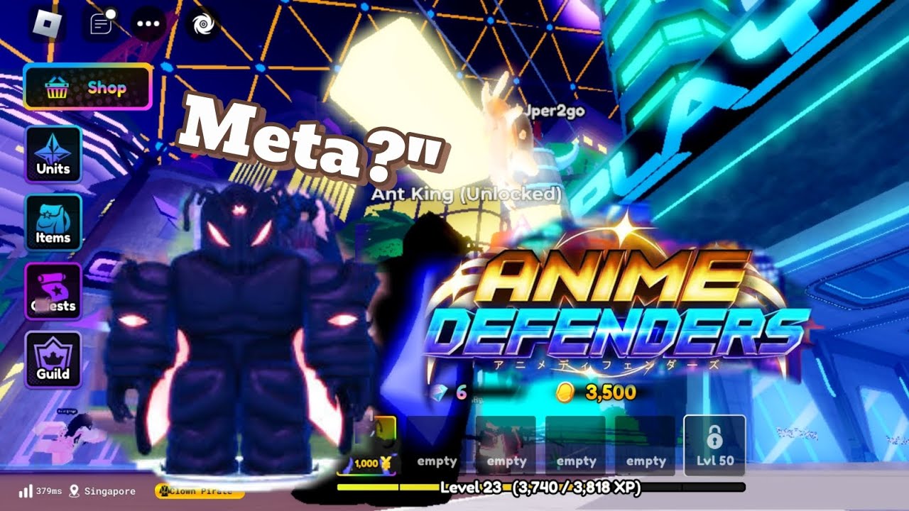 [Anime Defenders] Evolved Ant King Showcase 