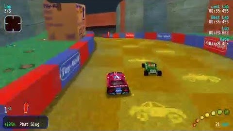 Re-Volt Walkthrough #7 - Toy World 2 with Volken Turbo