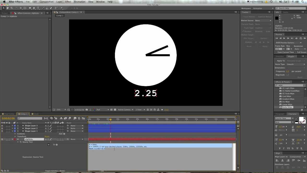 Control Time in Templates - Adobe After Effects tutorial 