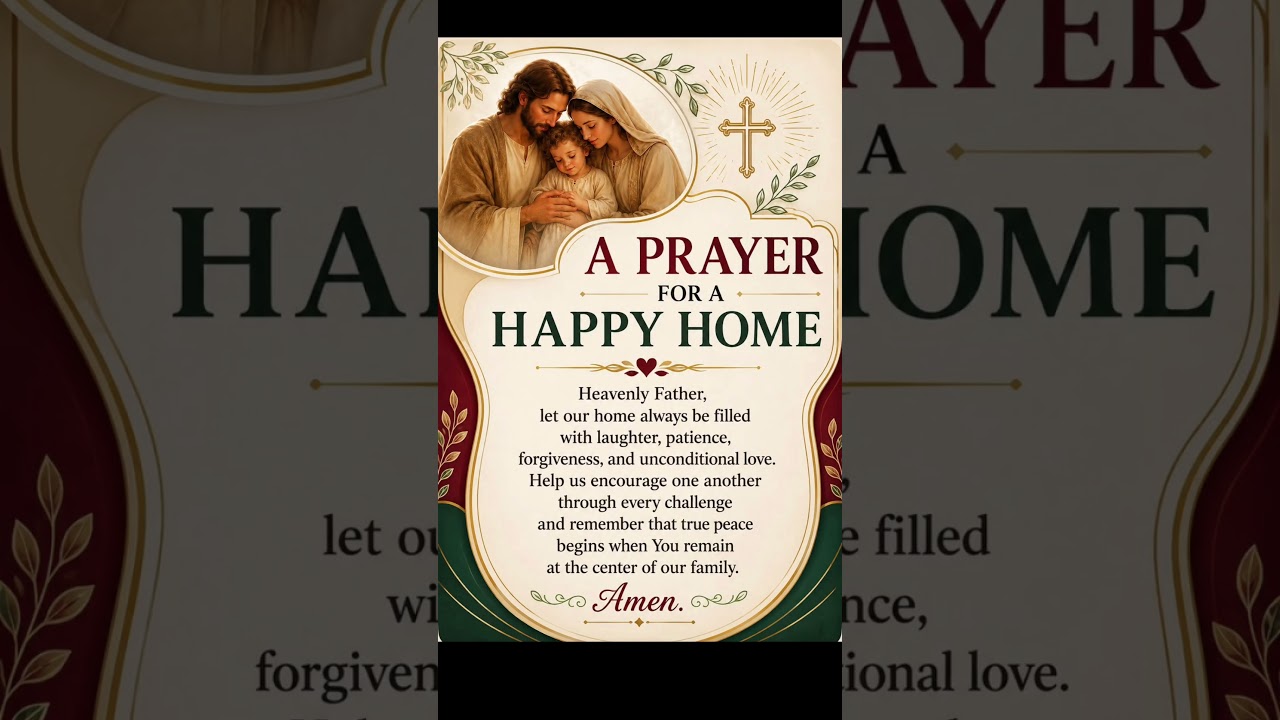 YouTubeでA #happy #home is built on #love, #faith, #laughter, & #God at the center. #viralshorts #holyspiritを視聴 YouTubeでA #happy #home is built on #love, #faith, #laughter, & #God at the center. #viralshorts #holyspiritを視聴