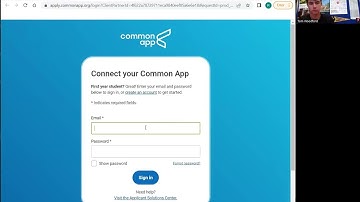 Creating a Common App account and matching Common App to  SchooLinks