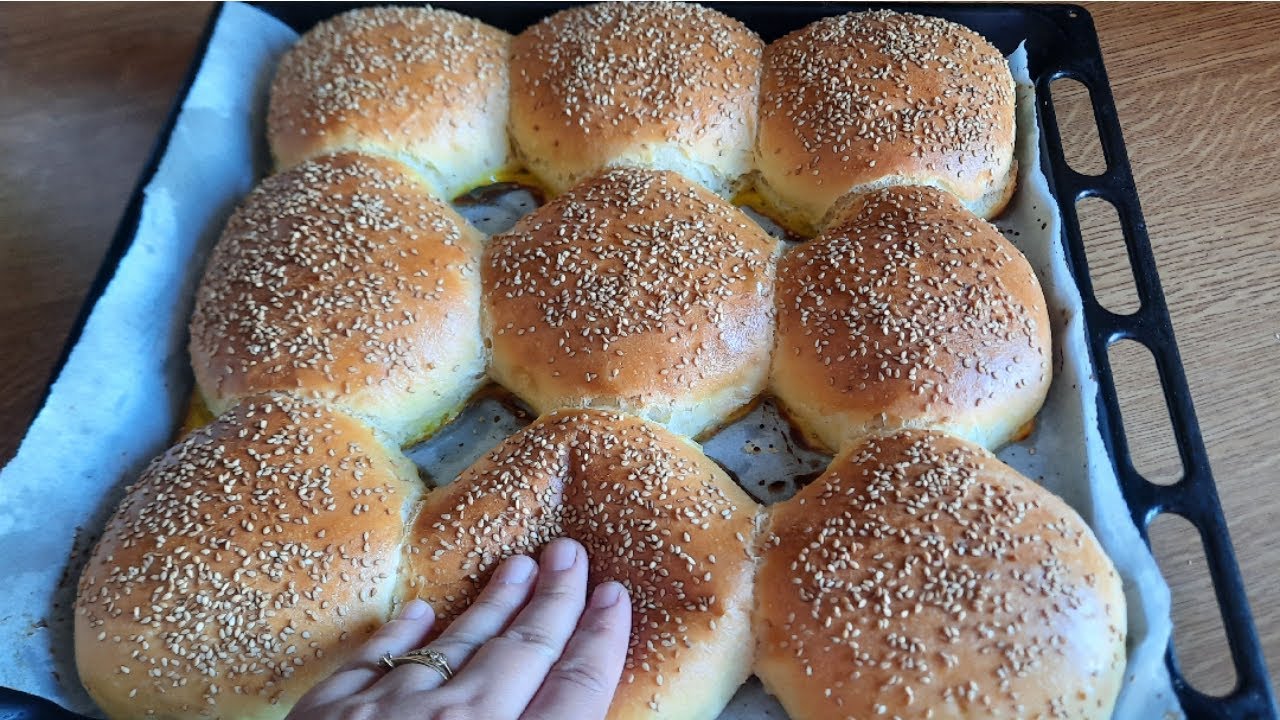 Panini per hamburger 🍔 soffici e perfetti -Burger buns‼️