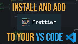 pettier- visual studio code || guide how to add prettier to vscode