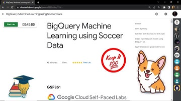 BigQuery Machine Learning using Soccer Data || [GSP851] || Solution