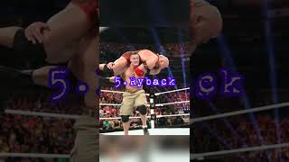 Top 5 best rivals of John Cena. #wwe #wwewrestlers #cena