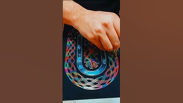 Watch till the end to see this amazing U shape__ #asmr #satisfying #pattern #shorts #art