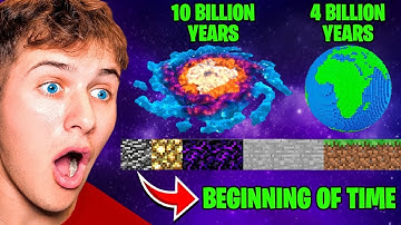 Timeline of the UNIVERSE In MINECRAFT!