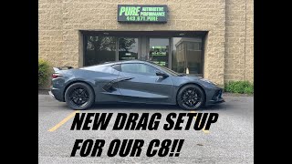 Test Fitting Our C8 Wheels and Comparing Them With Stock!