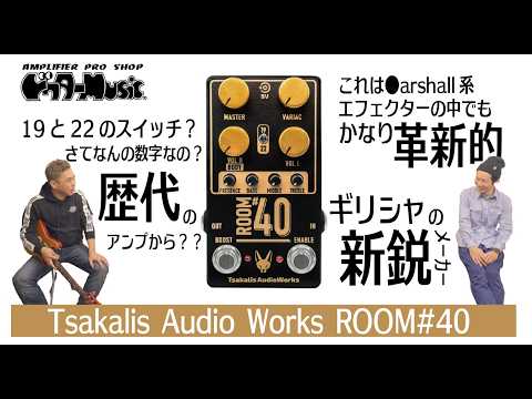ペダル】TSAKALIS AUDIO WORKS room#40 - YouTube