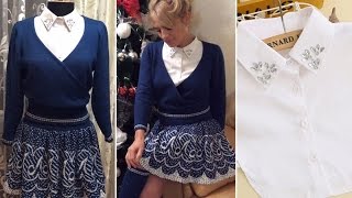 Вязание на машинке (knitting machine) Костюм юбка+кофта Вязание на машинке (knitting machine) Костюм юбка+кофта