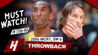 Steve Nash vs Kobe Bryant EPIC Game 6 Duel Highlights 2006 NBA Playoffs  Kobe 50 Pts, CLUTCH Nash!