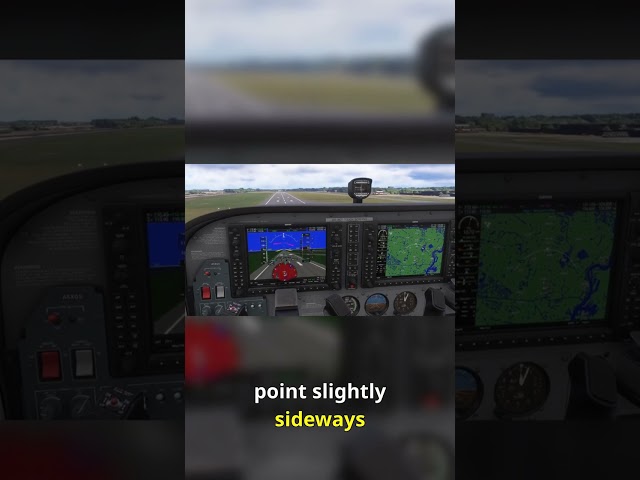 Why you're messing up your crosswind landings #aviation #pilotlife #flighttraining