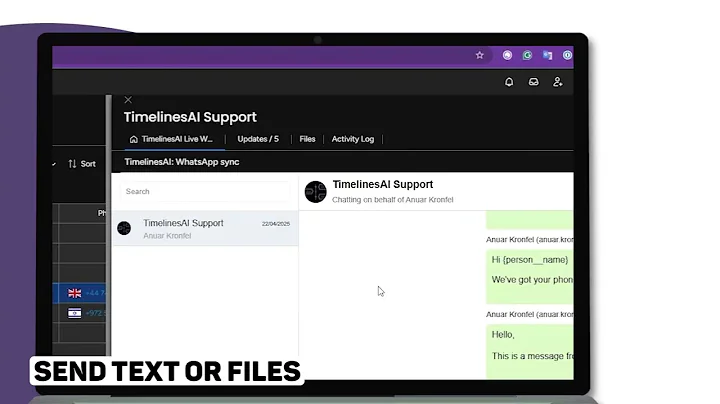 Connect WhatsApp To monday.com In Minutes!