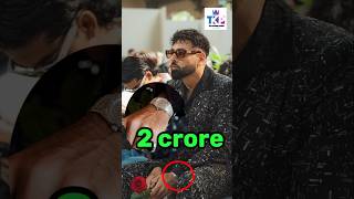 Singer Badshah Spotted at Paris fashion week with luxury watch ⌚ #trending #badshah #luxury #spot