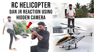 Hidden Camera | RC Helicopter Unboxing and Testing | DAN JR VLOGS