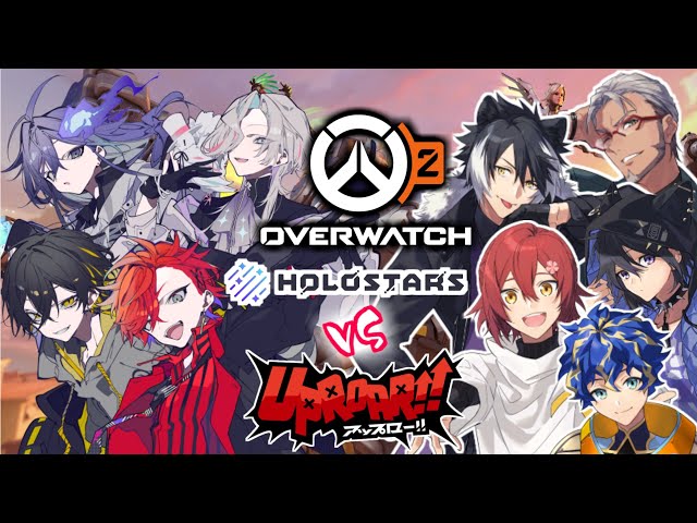 【OverWatch2 CBT】ホロスタ×アップロー!!コラボカスタム！【花咲みやび視点】のサムネイル