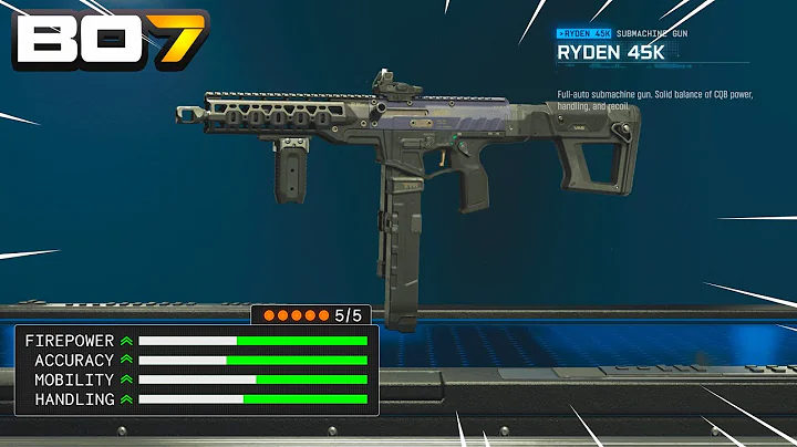 the FASTEST KILLING *RYDEN 45K* Loadout in BO7! (Best Ryden 45K Class Setup)