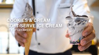 How To Make Cookies and Cream Soft-Serve Ice Cream | Small Business Idea Guide | TOP Creamery screenshot 5