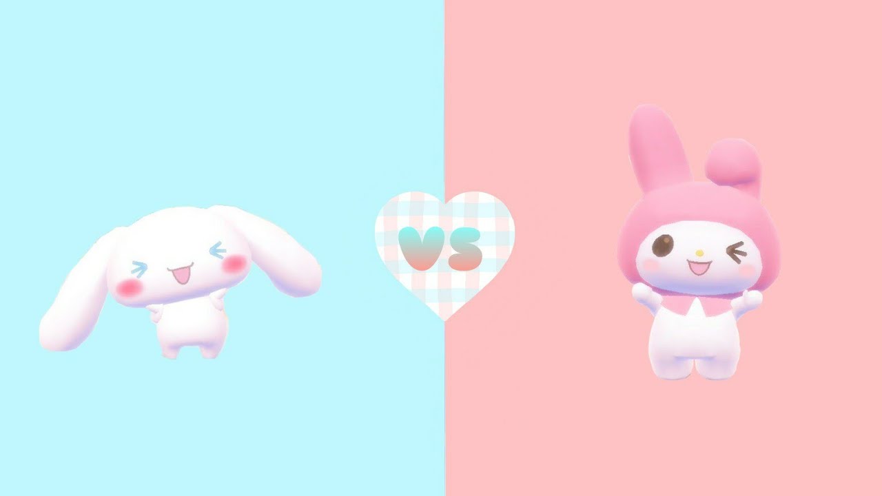 cinnamoroll v.s my melody} - YouTube