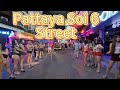 [4K] 🇹🇭 Pattaya Nightlife District Soi 6 Street Scenes Thailand