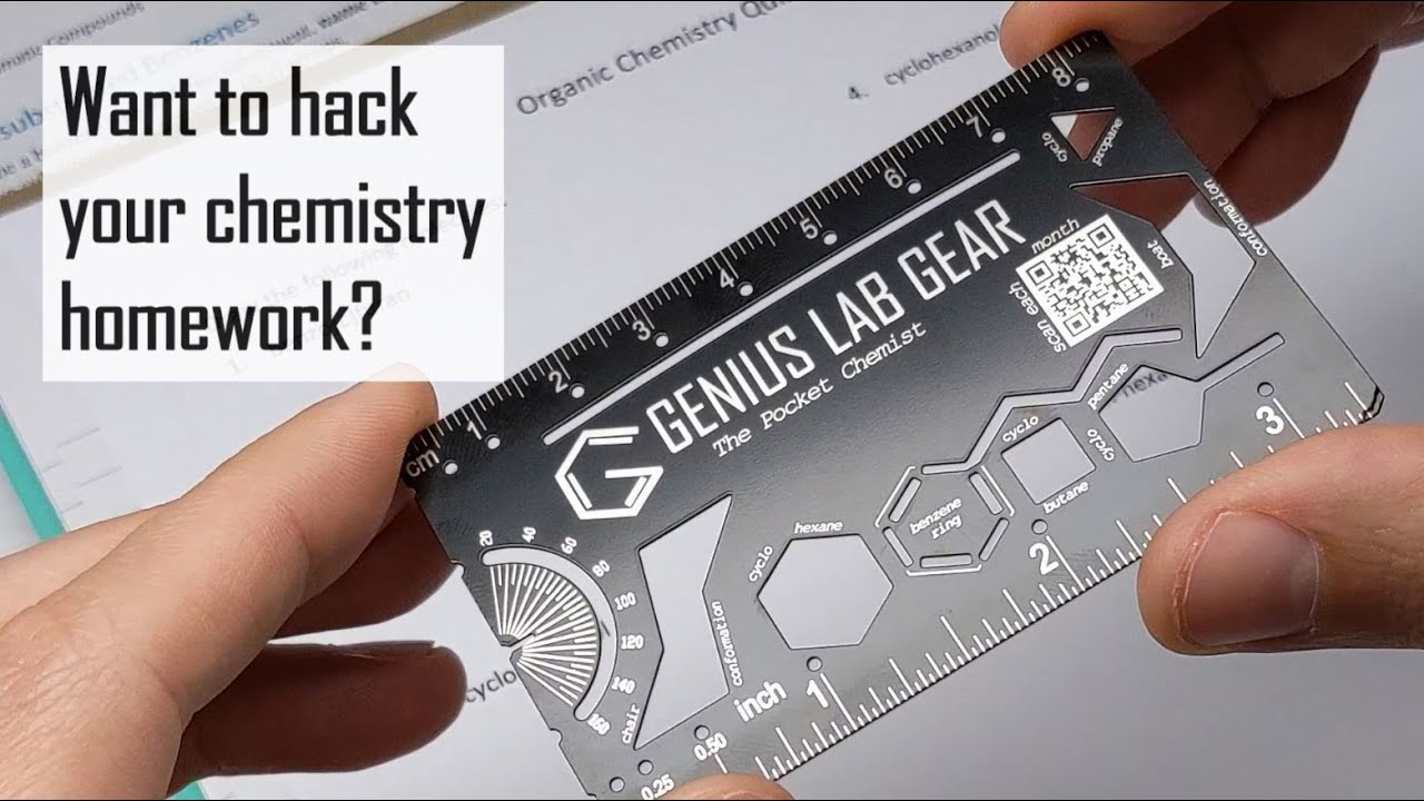 HACK Your Chemistry Homework with The Pocket Chemist molecule