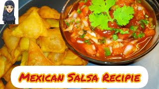 Mexican Salsa Recipie || The Best Homemade Salsa Recipie | Kitchen With Munaza