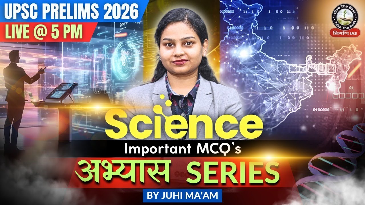NCERT Science Important MCQs for UPSC 2026 | Prelims Practice Questions ...