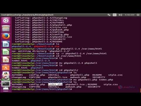 How To Explore Linux Shell Remotely Using PHP Shell