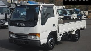 中古トラックＨ6　いすゞ　エルフ　1. 5ｔ積　低床　平ボディ