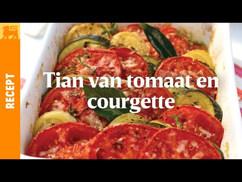 Video: Courgette Met Tomaten Koken