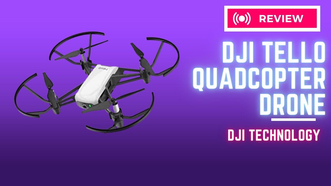 DJI Tello Quadcopter Drone Boost Combo with HD Camera (2022) YouTube